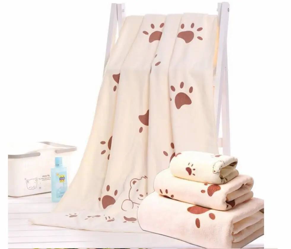 3PCS/Set Thin All Seasons Cartoon Print Polyester Home Towels Set 3 Colors Baby Bath Towels Summer Blanket For Child
3PCS/Set Thin All Seasons Cartoon Print Polyester Home Towels Set 3 Colors Baby Bath Towels Summer Blanket For Child