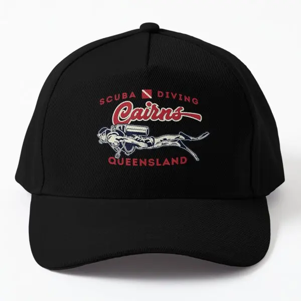 Cairns Queensland Australia Scuba Diver Baseball Cap Hat Black Mens Solid Color Czapka Printed Sun Fish Summer Casquette
Cairns Queensland Australia Scuba Diver Baseball Cap Hat Black Mens Solid Color Czapka Printed Sun Fish Summer Casquette