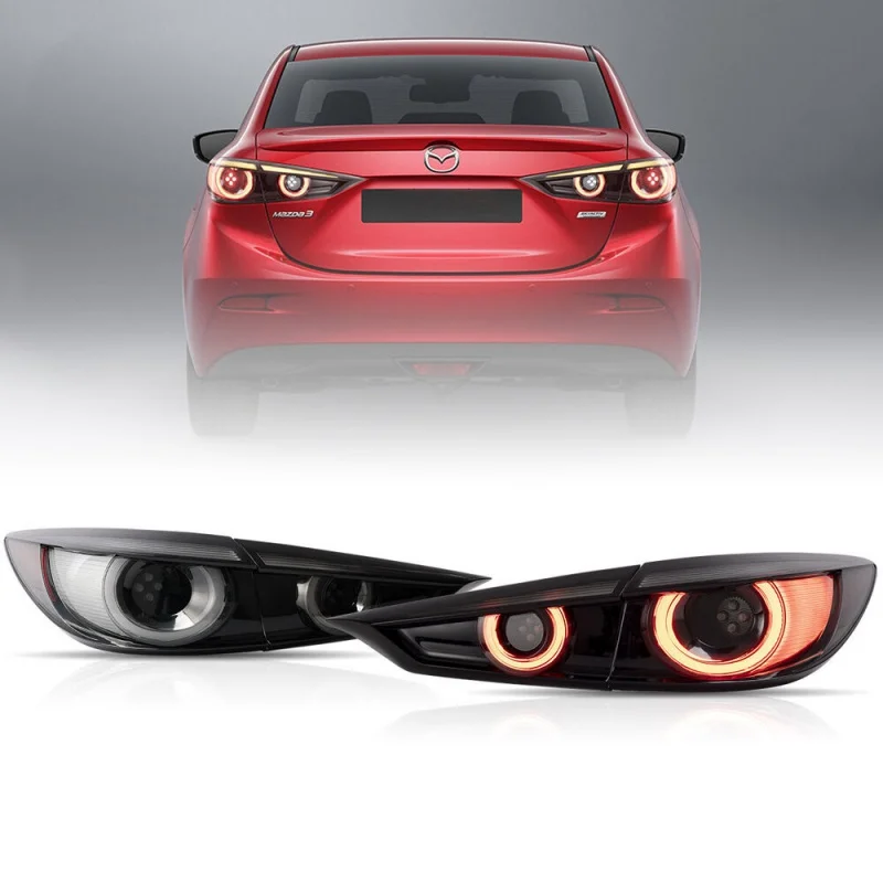Car Accessories taillight Set For 2014-2018 For Mazda 3 Smoked LED Sequential Turn Lights Replacemet DRL Signal Automotive
Car Accessories taillight Set For 2014-2018 For Mazda 3 Smoked LED Sequential Turn Lights Replacemet DRL Signal Automotive
