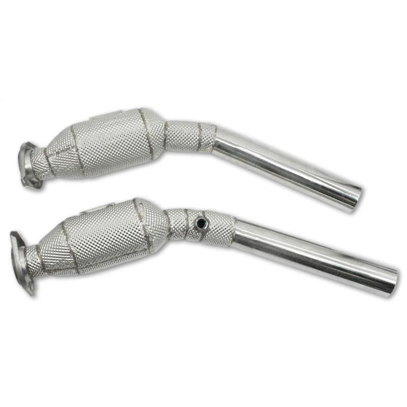 Exhaust Downpipe For Land Rover 3.0T 2014-2021 High Performance Downpipe with catalyst Stainless Steel SUS304
Exhaust Downpipe For Land Rover 3.0T 2014-2021 High Performance Downpipe with catalyst Stainless Steel SUS304