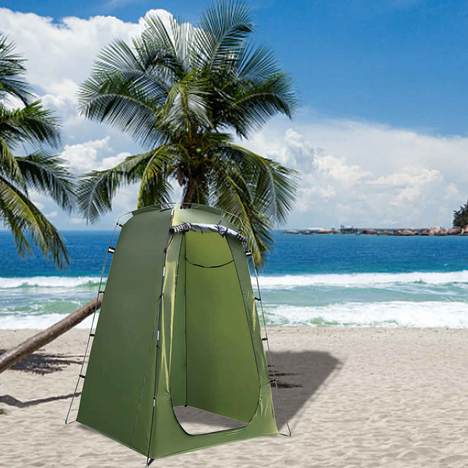Camping Shower Tent Pop Up Privacy Tent For Outdoor Portable Bathroom Tent Quickly Build Foldable Design Instant Changing Room
Camping Shower Tent Pop Up Privacy Tent For Outdoor Portable Bathroom Tent Quickly Build Foldable Design Instant Changing Room