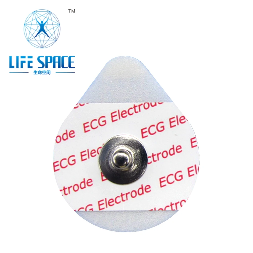 

Disposable elctroder neonatal elctroder size 30*36mm foma basic button pad with Ag/Agcl for ecg cable connecting 50pcs