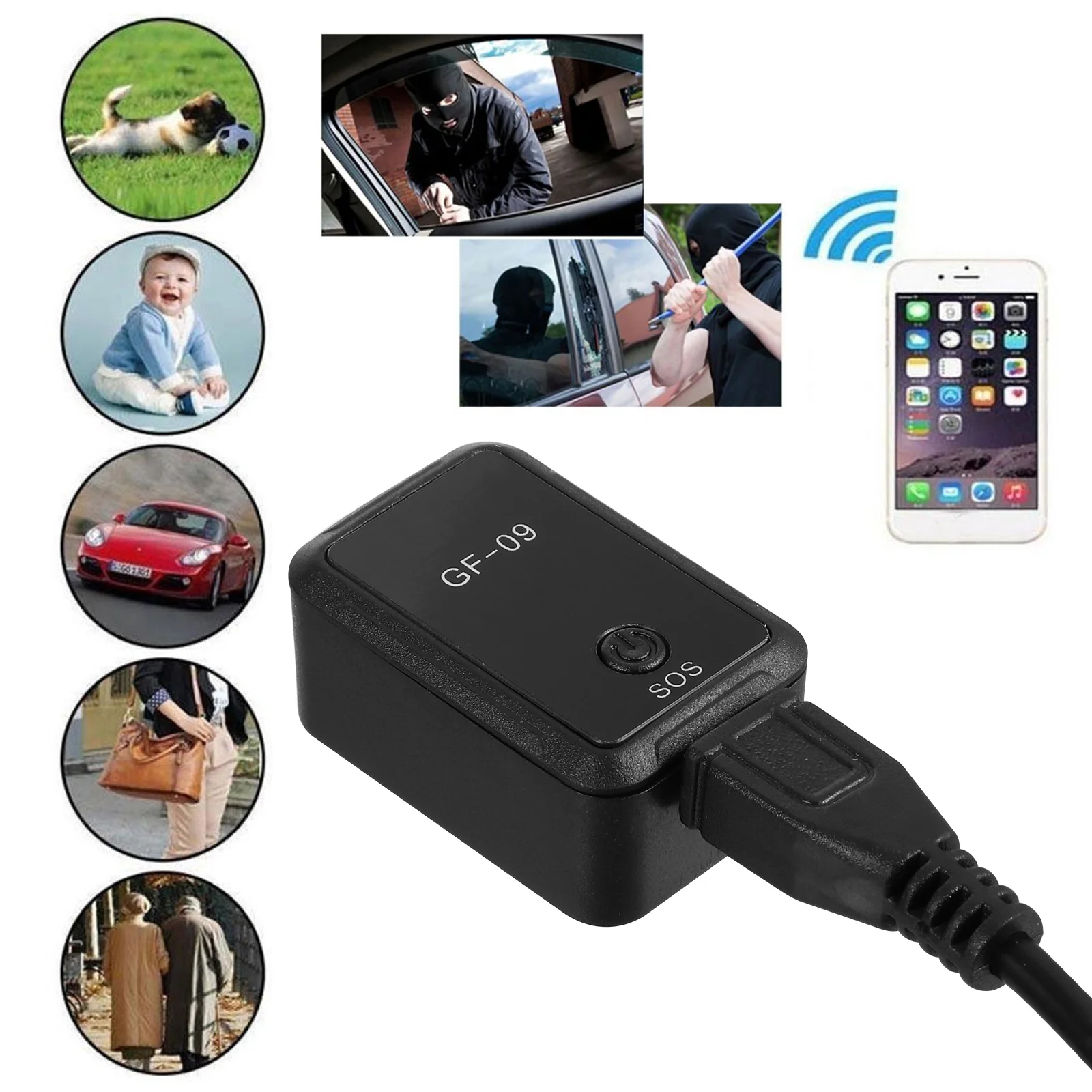 1 Set of Detection Sensor Tracking Device for Anti-Theft Recording Location
1 Set of Detection Sensor Tracking Device for Anti-Theft Recording Location