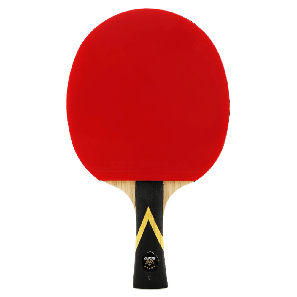 Ping Pong Bat Ping Pong Paddle 5+2 Structure Aromatic Carbon Basswood Layer Black+Red Lymph Skin Sporting Goods
Ping Pong Bat Ping Pong Paddle 5+2 Structure Aromatic Carbon Basswood Layer Black+Red Lymph Skin Sporting Goods