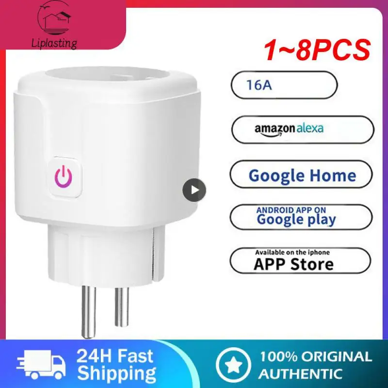 Умный Wi-Fi адаптер 16 А с пультом ДУ, 1-8 шт.
Умный Wi-Fi адаптер 16 А с пультом ДУ, 1-8 шт.