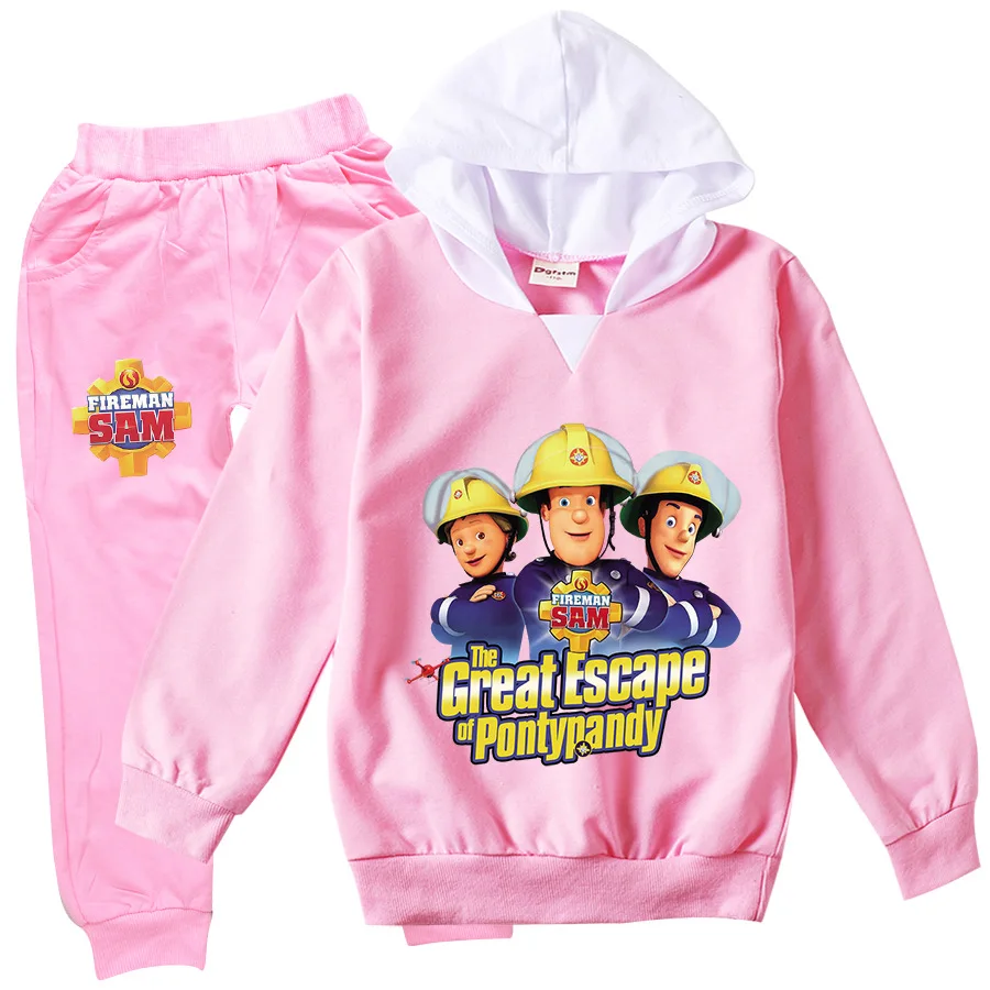 Fireman Sam Clothes Kids Cartoon Firefighter Hoodies Jogging Pants 2pcs Sets Toddler Girls Boutique Outfits Baby Boys Tracksuits
Fireman Sam Clothes Kids Cartoon Firefighter Hoodies Jogging Pants 2pcs Sets Toddler Girls Boutique Outfits Baby Boys Tracksuits