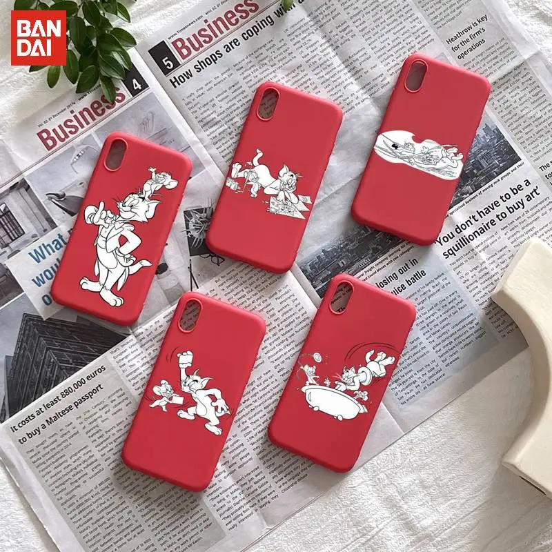 BANDAI Tom And Jack Phone Case Candy Color Phone Case Cover For Iphone 6 6s 7 8 Plus Xr X Xs 11 12 13 Mini Pro Max
BANDAI Tom And Jack Phone Case Candy Color Phone Case Cover For Iphone 6 6s 7 8 Plus Xr X Xs 11 12 13 Mini Pro Max