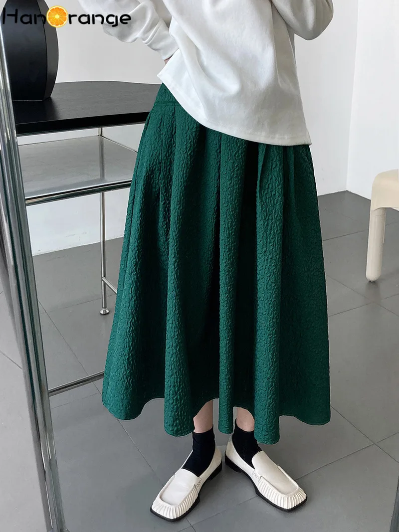 HanOrange Retro Palace Style Three-dimensional Embossed Jacquard Skirt Women's High Waist Mid-length A-line Tutu Skirt
HanOrange Retro Palace Style Three-dimensional Embossed Jacquard Skirt Women's High Waist Mid-length A-line Tutu Skirt