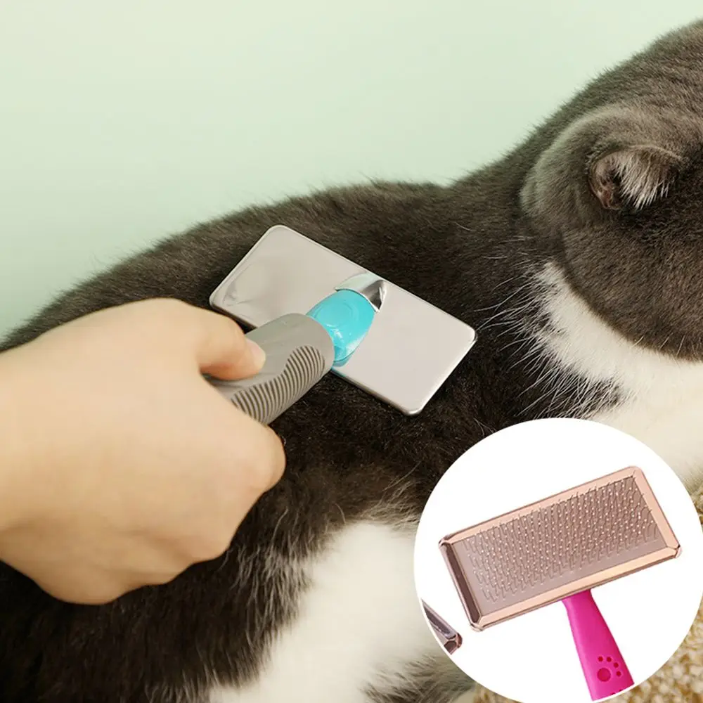 Deshedding Brush Effective Metal Nit Head Pet Cleaning Comb Dog Comb Hair Dog Massage Brush Cat Hair Grooming
Deshedding Brush Effective Metal Nit Head Pet Cleaning Comb Dog Comb Hair Dog Massage Brush Cat Hair Grooming
