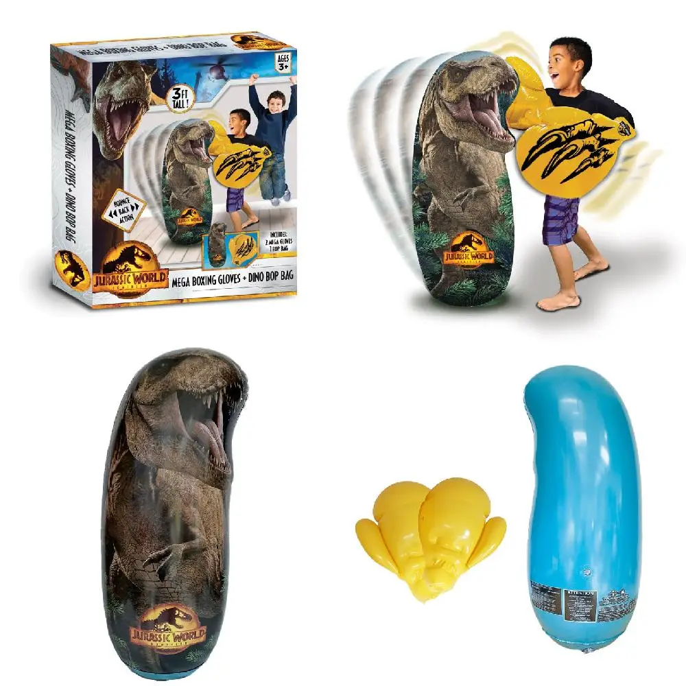 Young Ones Ages 3 and Up Amazing Fun 36 In. Inflatable Dino Punching Bag Set - Stylish and Great Exercise!
Young Ones Ages 3 and Up Amazing Fun 36 In. Inflatable Dino Punching Bag Set - Stylish and Great Exercise!