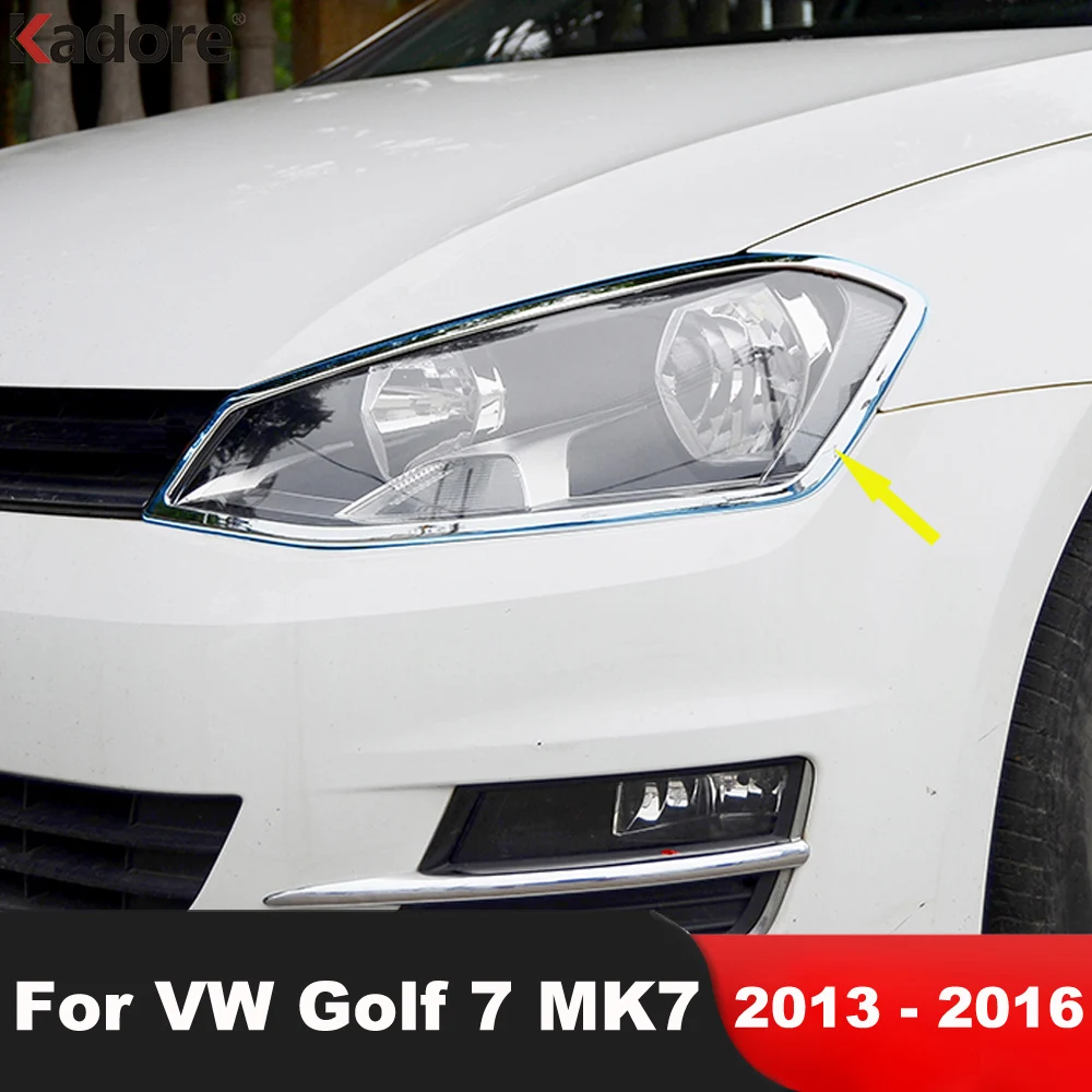 Накладка на переднюю фару автомобиля для Volkswagen vw Golf 7 MK7 2013 2014 2015 2016
Накладка на переднюю фару автомобиля для Volkswagen vw Golf 7 MK7 2013 2014 2015 2016