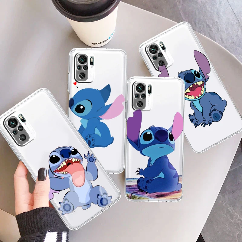 Disney Lilo & Stitch Love Transparent Cover Phone Case For Xiaomi Redmi Note 11E 11S 11 11T 10 10S 9 9T 9S 8 8T Pro Plus 5G 7
Disney Lilo & Stitch Love Transparent Cover Phone Case For Xiaomi Redmi Note 11E 11S 11 11T 10 10S 9 9T 9S 8 8T Pro Plus 5G 7