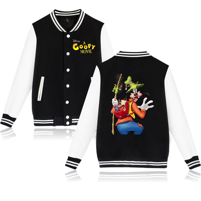 Куртка-бомбер Disney A Goofy для мужчин и женщин, осенняя бейсбольная куртка, Студенческая уличная одежда в стиле Харадзюку, куртка-бомбер для колледжа
Куртка-бомбер Disney A Goofy для мужчин и женщин, осенняя бейсбольная куртка, Студенческая уличная одежда в стиле Харадзюку, куртка-бомбер для колледжа