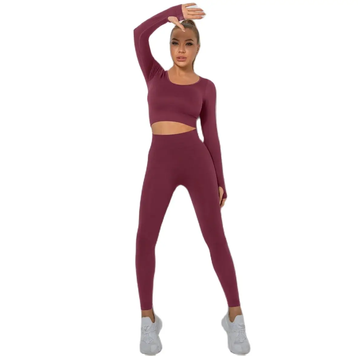 Ithecaphir новый стиль бесшовный однотонный дышащий комфортный супер эластичный низкий воротник с длинным рукавом
Ithecaphir новый стиль бесшовный однотонный дышащий комфортный супер эластичный низкий воротник с длинным рукавом