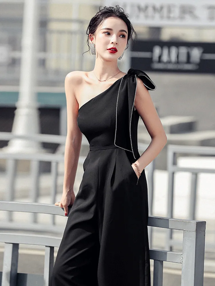 Женские комбинезоны с бантом, модельные модные сексуальные комбинезоны на одно плечо, летние дизайнерские комбинезоны с широкими штанинам...
Женские комбинезоны с бантом, модельные модные сексуальные комбинезоны на одно плечо, летние дизайнерские комбинезоны с широкими штанинам...