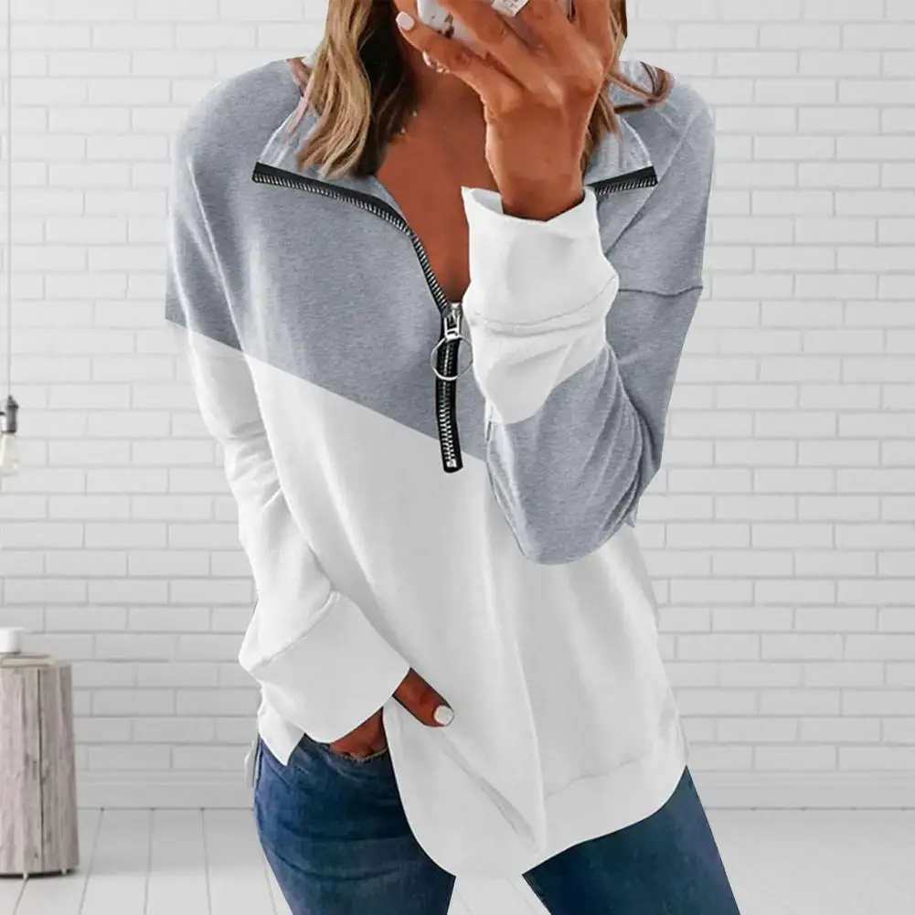 Lightweight Fabulous Anti-pilling Colors Matching Women Sweatshirt Leisure Autumn Blouse Pullover for School
Lightweight Fabulous Anti-pilling Colors Matching Women Sweatshirt Leisure Autumn Blouse Pullover for School
