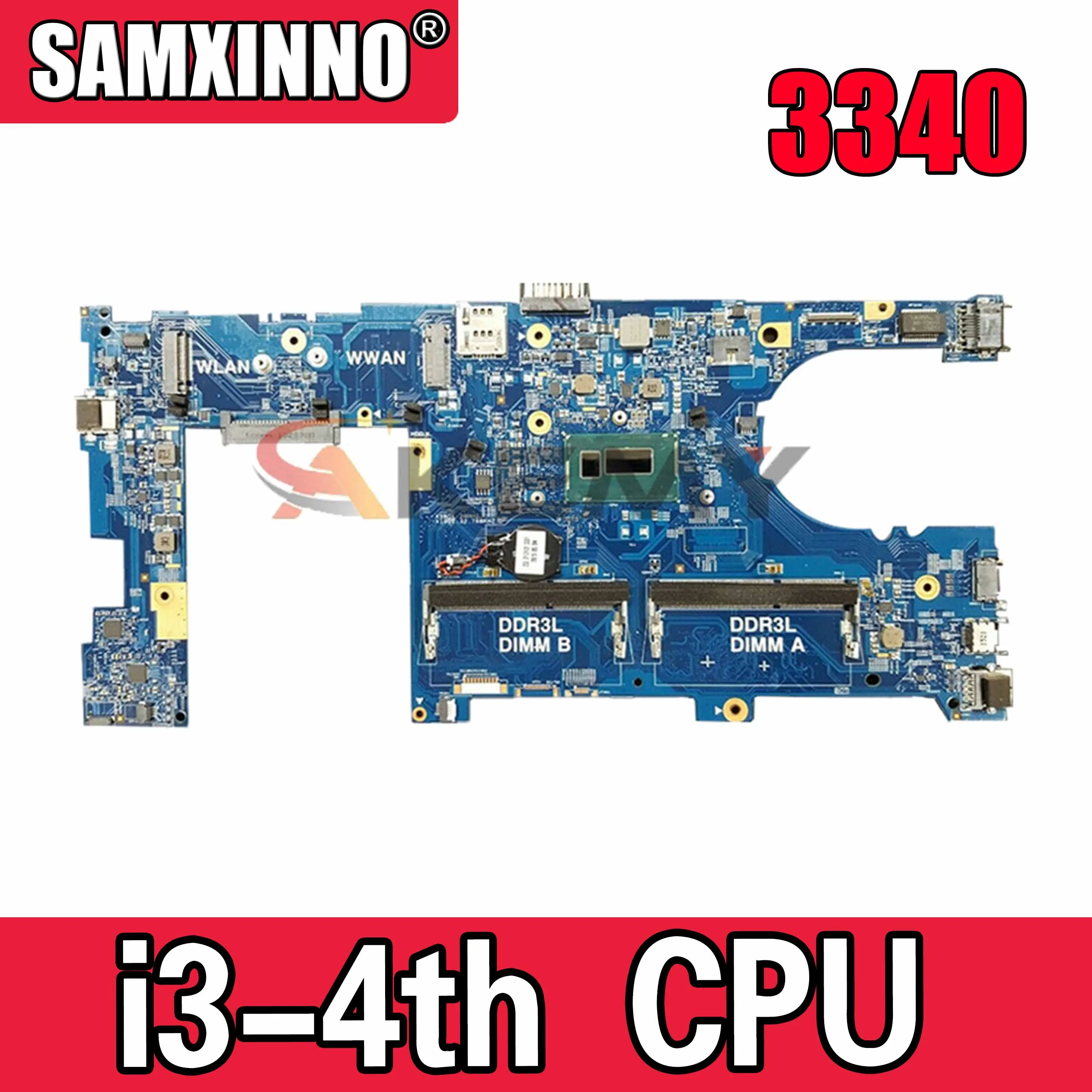 Original Laptop motherboard For DELL Latitude 3340 SR16Q i3-4th CPU Mainboard CN-0CM0VC 0CM0VC DLR30 13229-1 5X37M
Original Laptop motherboard For DELL Latitude 3340 SR16Q i3-4th CPU Mainboard CN-0CM0VC 0CM0VC DLR30 13229-1 5X37M