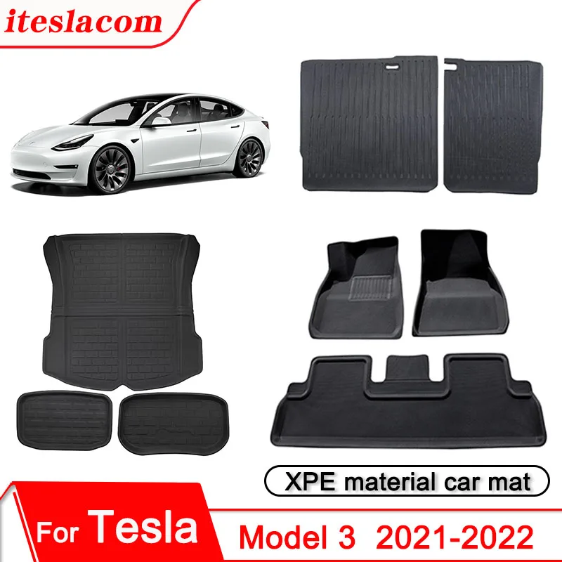 Tesla Model 3 Trunk Mat Car Front/Rear Storage Box Waterproof Liners Foot Pad Accessories Model3 2017 2018 2019 2020 2021 2022
Tesla Model 3 Trunk Mat Car Front/Rear Storage Box Waterproof Liners Foot Pad Accessories Model3 2017 2018 2019 2020 2021 2022