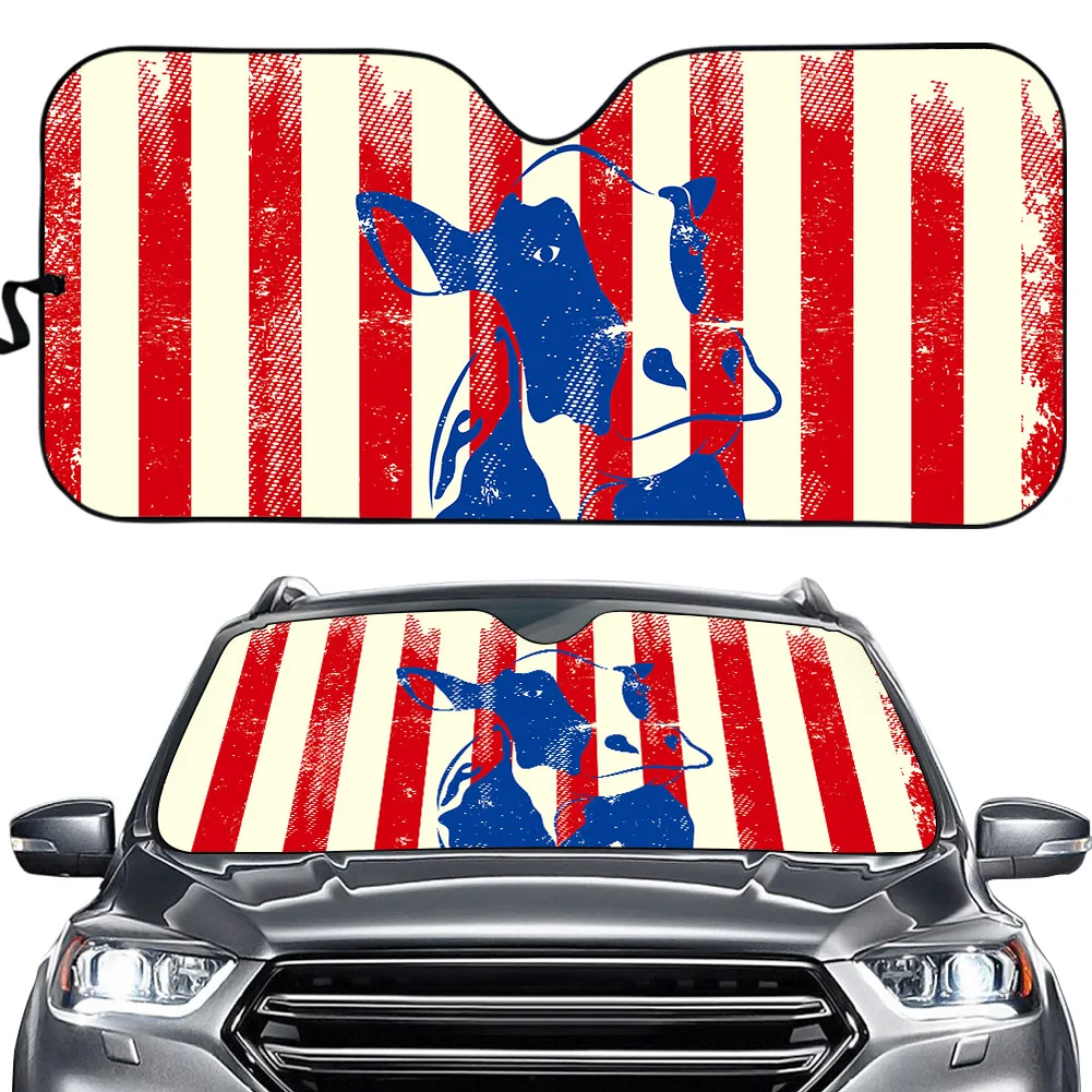 Car Windshield Sunshade Milk Cow Print Front Auto Window Protector Cover Summer Anti-UV SUV Sun Shade Fit Most Car Interior Deco
Car Windshield Sunshade Milk Cow Print Front Auto Window Protector Cover Summer Anti-UV SUV Sun Shade Fit Most Car Interior Deco