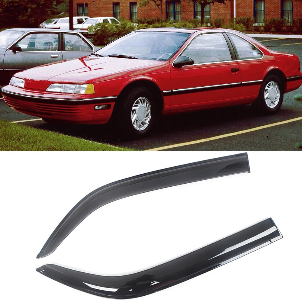 Ветровые дефлекторы для боковых окон Ford Thunder Bird 1989-1997, козырек от дождя для двери, черный козырек от дождя, вентиляционные оттенки, козырек от...
Ветровые дефлекторы для боковых окон Ford Thunder Bird 1989-1997, козырек от дождя для двери, черный козырек от дождя, вентиляционные оттенки, козырек от...