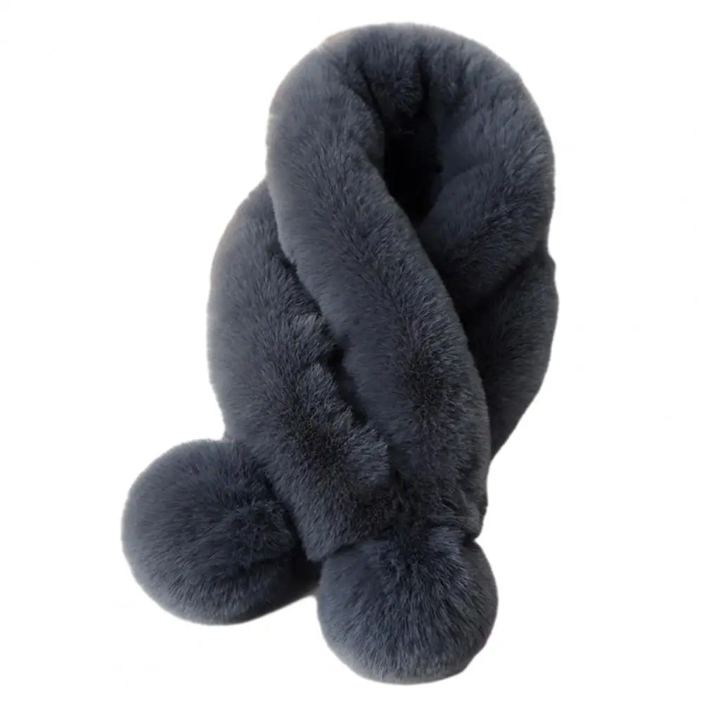 Soft Women Scarf Cozy Winter Scarf with Plush Ball Decor Stylish Faux Fur Neck Warmer for Women Windproof Thermal Washable
Soft Women Scarf Cozy Winter Scarf with Plush Ball Decor Stylish Faux Fur Neck Warmer for Women Windproof Thermal Washable