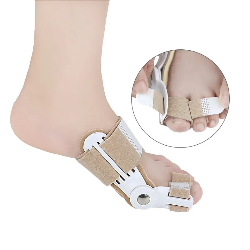 2Pcs Adjustable Hallux Valgus Bunion Corrector Protector Orthopedic Bone Thumb Big Toes Separators Splint Foot Care Straightener
2Pcs Adjustable Hallux Valgus Bunion Corrector Protector Orthopedic Bone Thumb Big Toes Separators Splint Foot Care Straightener