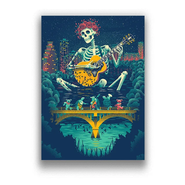 the Grateful Dead Posters Rock Music vintage decor Picture Canvas Painting wall decorations living room Quadro
the Grateful Dead Posters Rock Music vintage decor Picture Canvas Painting wall decorations living room Quadro
