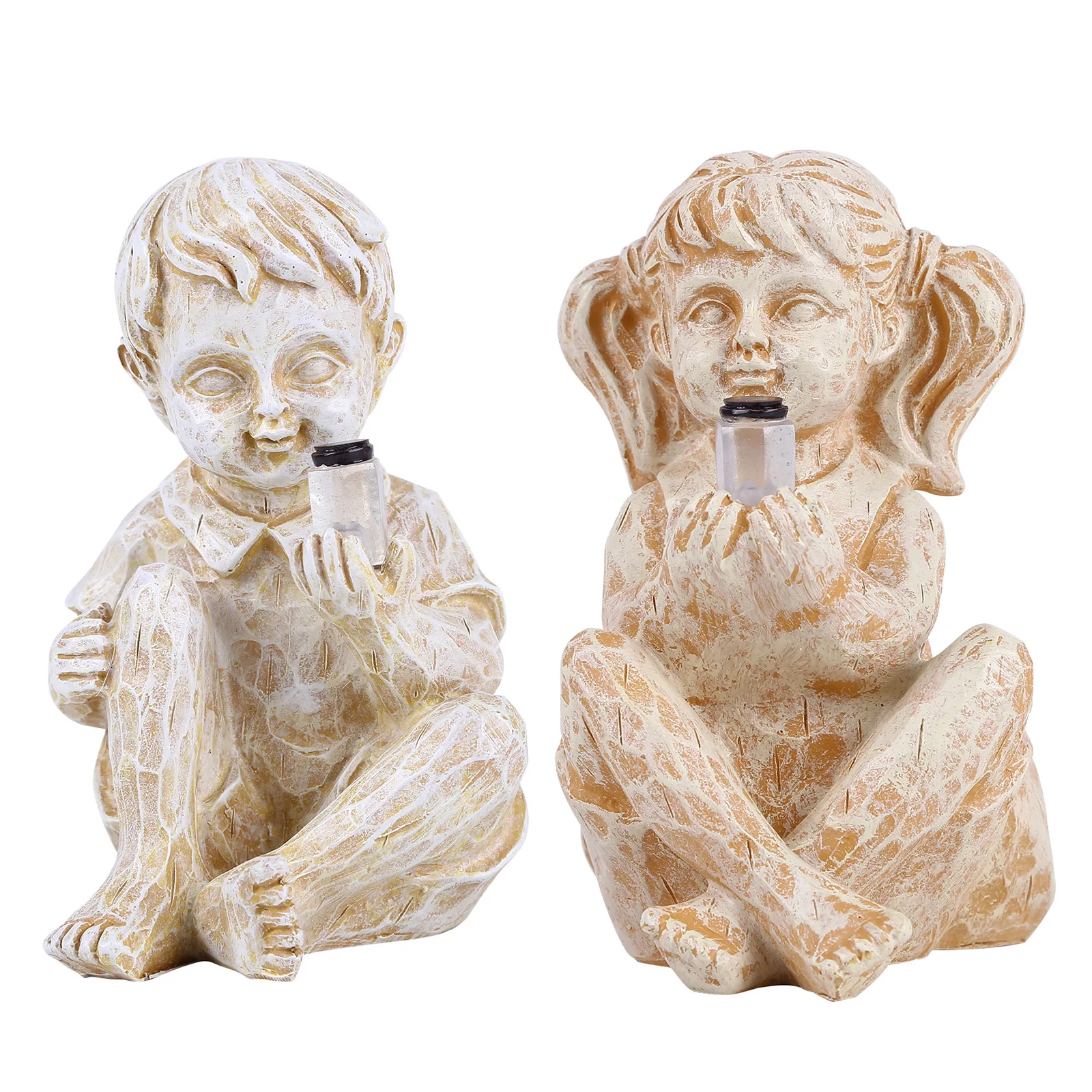 Firework Starburst Lights, Solar Powered, Waterproof, Copper Garden Children Statue Solar Luminous Resin
Firework Starburst Lights, Solar Powered, Waterproof, Copper Garden Children Statue Solar Luminous Resin
