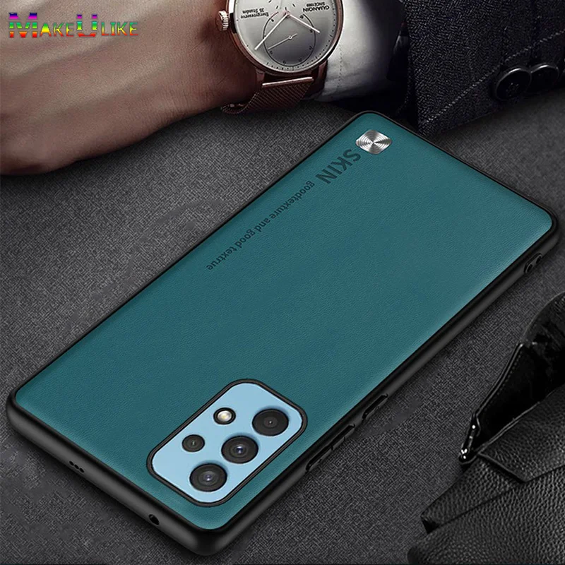 Ultrathin Leather Case for Samsung Galaxy A32 4G Case Silicone Bumper Phone Cover for Samsung A32 A52 A52S A72 A22 A12 5G Case
Ultrathin Leather Case for Samsung Galaxy A32 4G Case Silicone Bumper Phone Cover for Samsung A32 A52 A52S A72 A22 A12 5G Case
