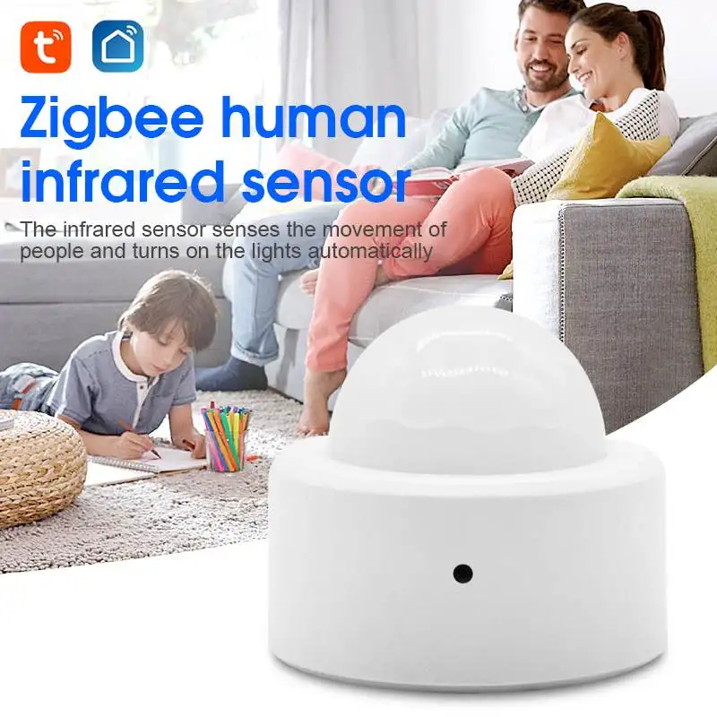 Tuya Zigbe Human Motion Sensor Smart Home PIR Motion Sensor Detector Home Security Smart Life Works with Alexa Google Home
Tuya Zigbe Human Motion Sensor Smart Home PIR Motion Sensor Detector Home Security Smart Life Works with Alexa Google Home