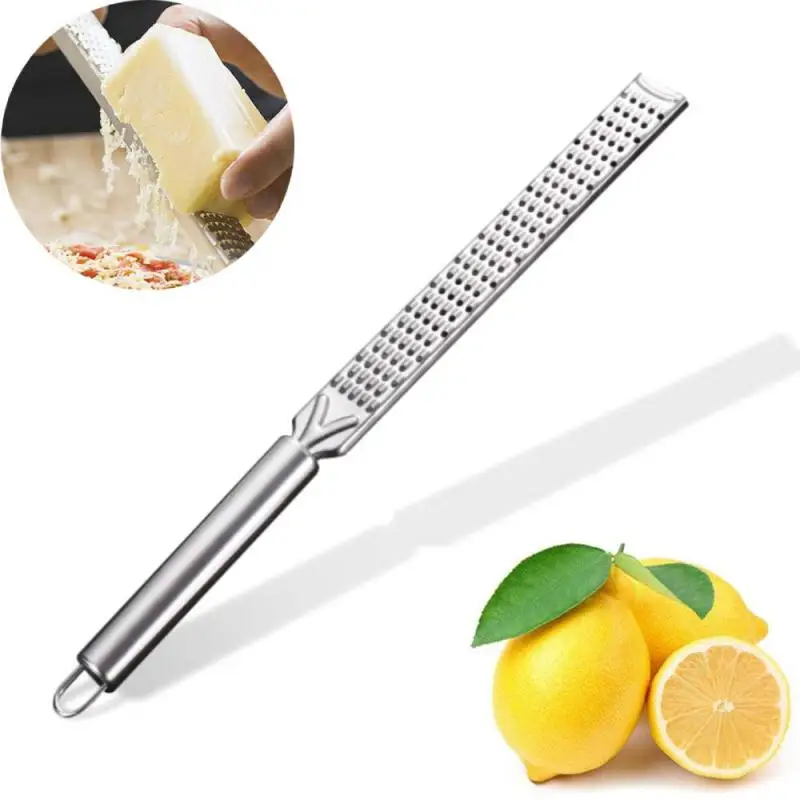 Long Handle Manual Lemon Zester Cheese Grater Chocolate Grinder Vegetable Fruit Peeler Tool Stainless Steel Kitchen Accessories
Long Handle Manual Lemon Zester Cheese Grater Chocolate Grinder Vegetable Fruit Peeler Tool Stainless Steel Kitchen Accessories