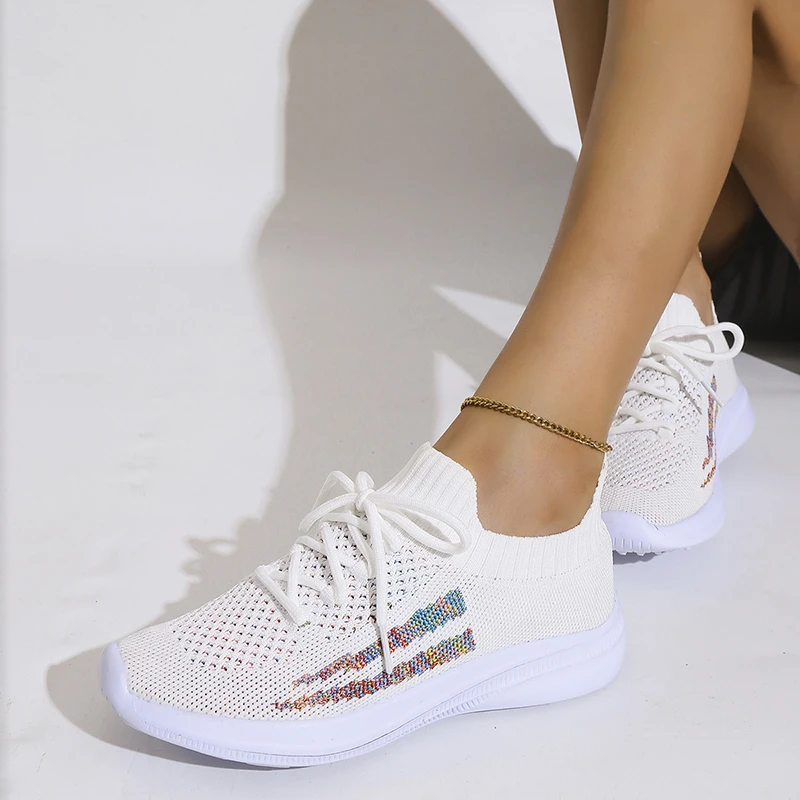 Women Mesh Breathable Shoes Lacing Flat Shoes Woman Tenis Casual Shoes Walking Sneakers Womens Vulcanize Shoes Large Size 35~43
Women Mesh Breathable Shoes Lacing Flat Shoes Woman Tenis Casual Shoes Walking Sneakers Womens Vulcanize Shoes Large Size 35~43
