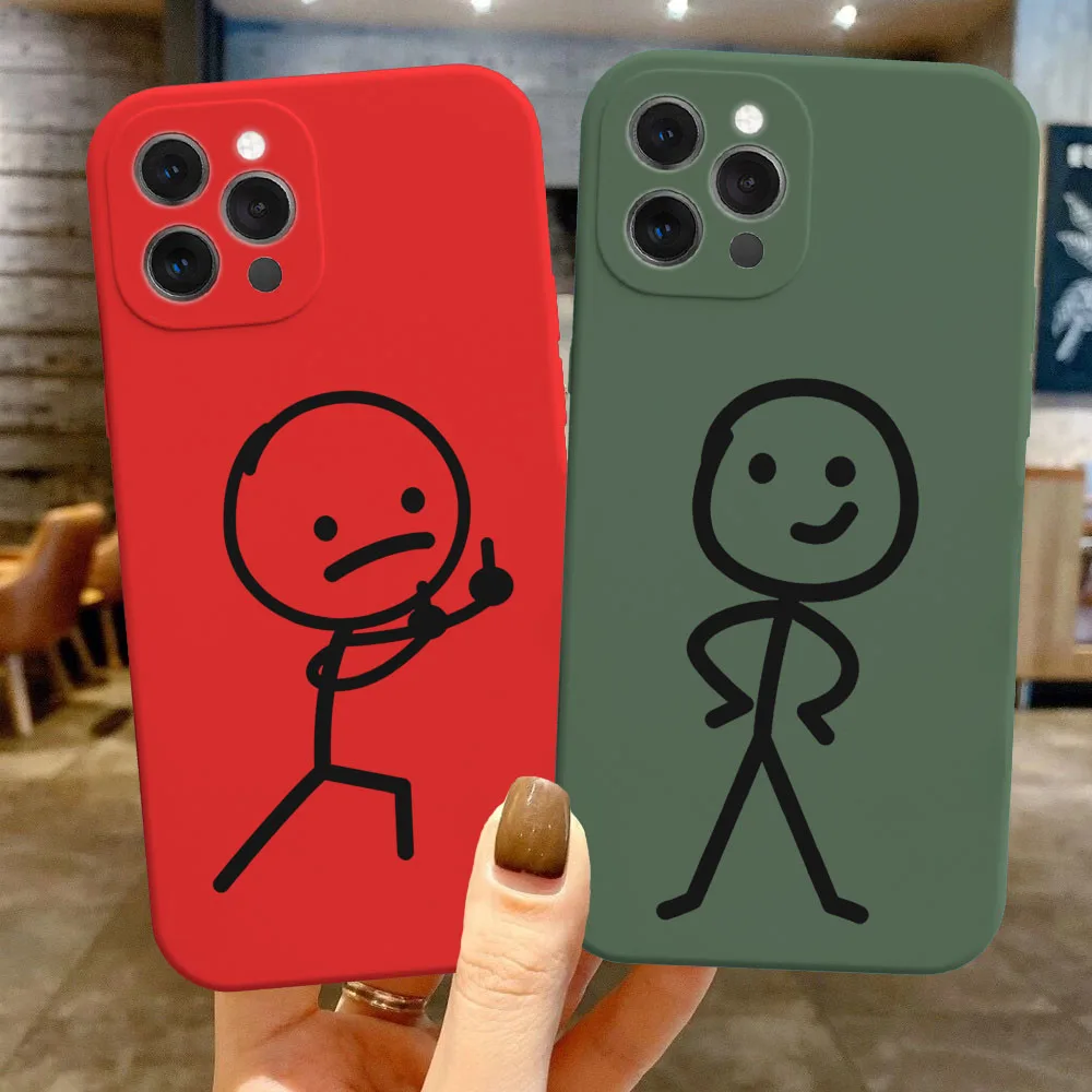 Funny Little People Couple Pattern Phone iPhone 1411 12 Pro Max 13 7 8 Plus SE 2020 X XR XS Max Candy Silicone Cute Cover
Funny Little People Couple Pattern Phone iPhone 1411 12 Pro Max 13 7 8 Plus SE 2020 X XR XS Max Candy Silicone Cute Cover