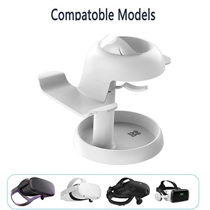 

AMVR OOM VR Gaming Accessories Placement Stand for Oculus Quest 2/Rift S/INDEX/Pico Neo3/HP Reverb G2 Stand White