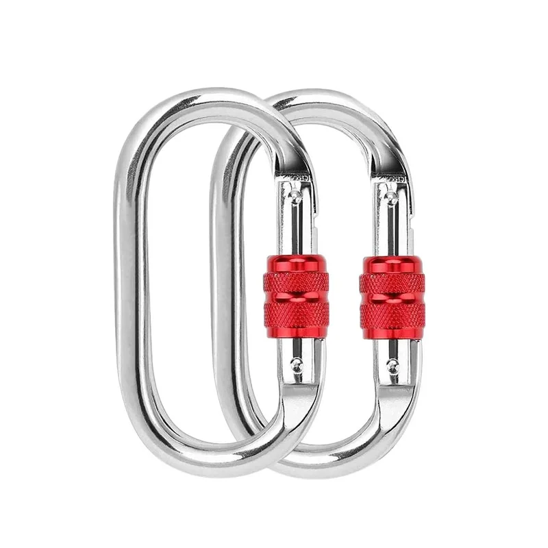 25KN Alloy Steel Climbing Carabiner Yoga Hammock Safety Buckle Rock Climbing Master Lock Outdoor Camping Survival Tool
25KN Alloy Steel Climbing Carabiner Yoga Hammock Safety Buckle Rock Climbing Master Lock Outdoor Camping Survival Tool