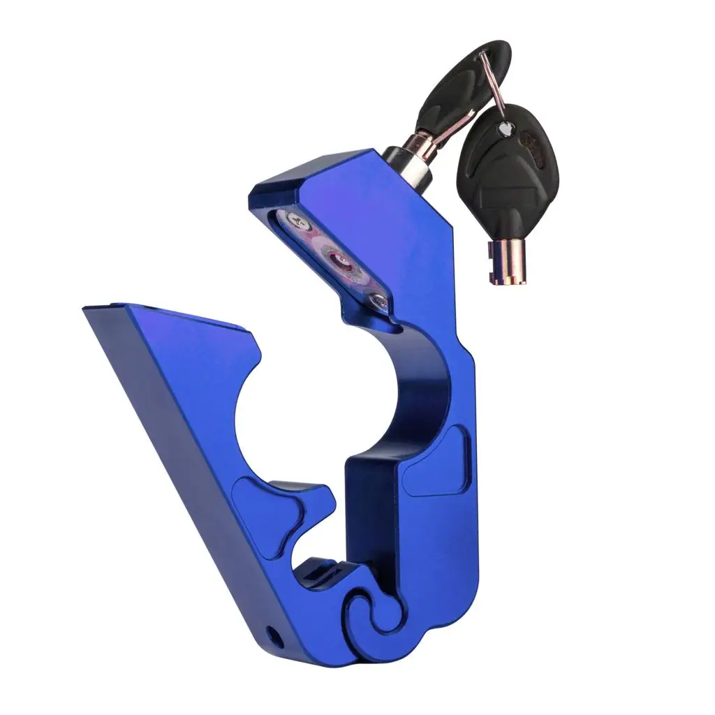 Blue Universal Motorcycle Handlebar Throttle Grip Brake Security ATV
Blue Universal Motorcycle Handlebar Throttle Grip Brake Security ATV