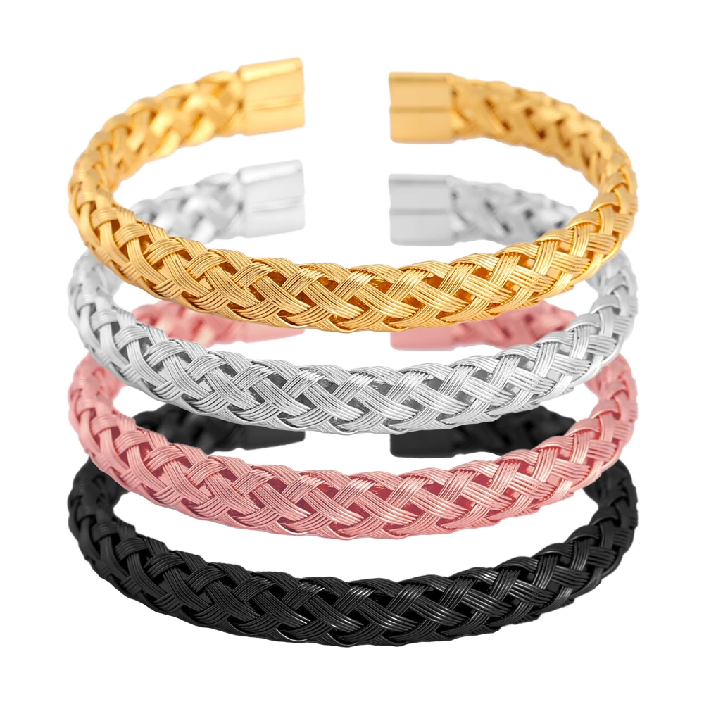 Luxury Beautiful High Quality Bracelets New Stainless Steel Cuff For Men Steel Wire Bangle For Friends Family Jewelry G 
Luxury Beautiful High Quality Bracelets New Stainless Steel Cuff For Men Steel Wire Bangle For Friends Family Jewelry G