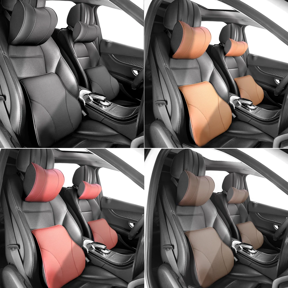 Автомобильная подушка для поддержки поясницы подголовник шеи Nissan Juke Note Qashqai Leaf