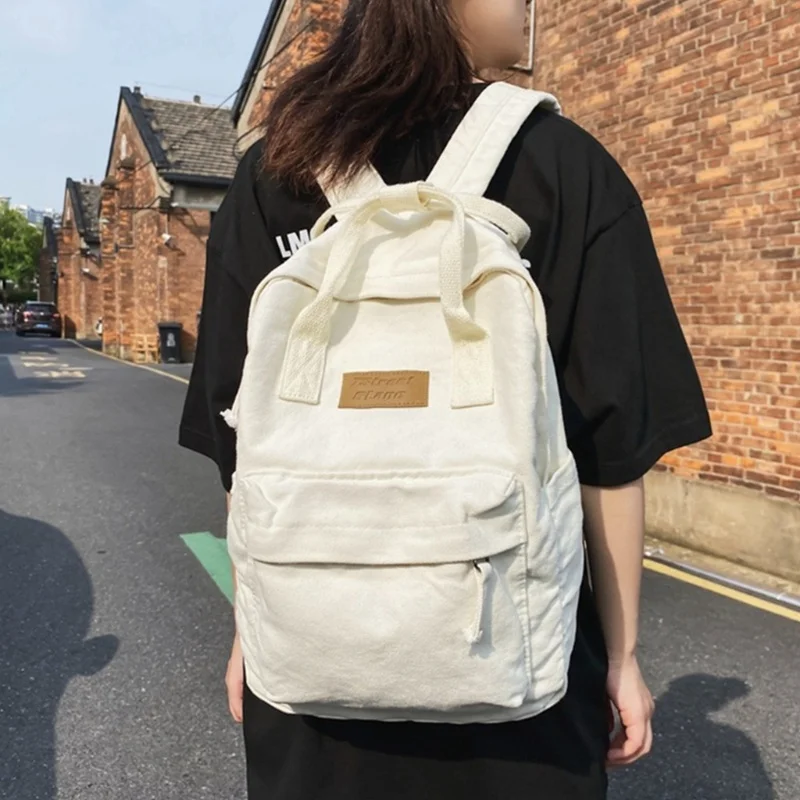 New Women Backpacks Canvas Casual Style Backpacks Unisex Large Business Travel School Bag Student Book Bag Casual Rucksack
New Women Backpacks Canvas Casual Style Backpacks Unisex Large Business Travel School Bag Student Book Bag Casual Rucksack