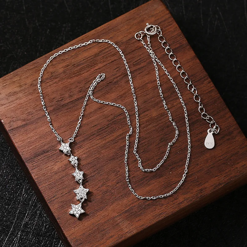 JitDoo Pentagram Necklace for Women Trend Elegant Silver Fashionable Jewelry Unique Women Necklace Wedding Party Wholesale
JitDoo Pentagram Necklace for Women Trend Elegant Silver Fashionable Jewelry Unique Women Necklace Wedding Party Wholesale