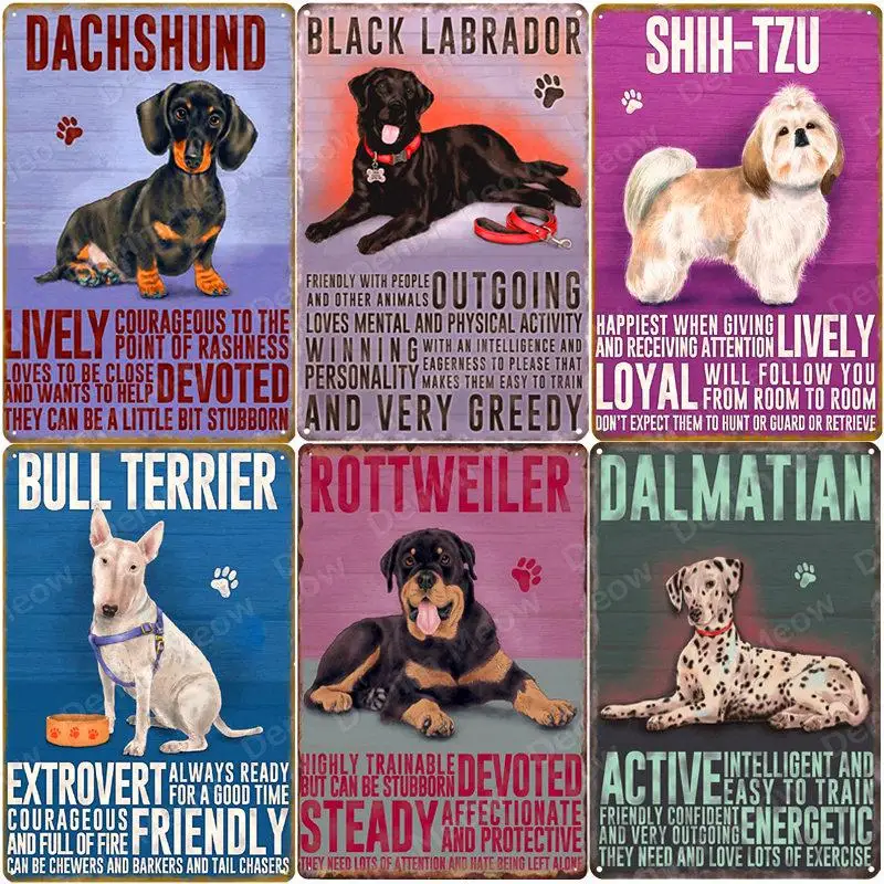Funny Pet Dog Vintage Poster Bulldog Metal Tin Signs Pub Bar Cafe Home Decoration Pug Labrador Dog Place Cockapoo wall sign
Funny Pet Dog Vintage Poster Bulldog Metal Tin Signs Pub Bar Cafe Home Decoration Pug Labrador Dog Place Cockapoo wall sign