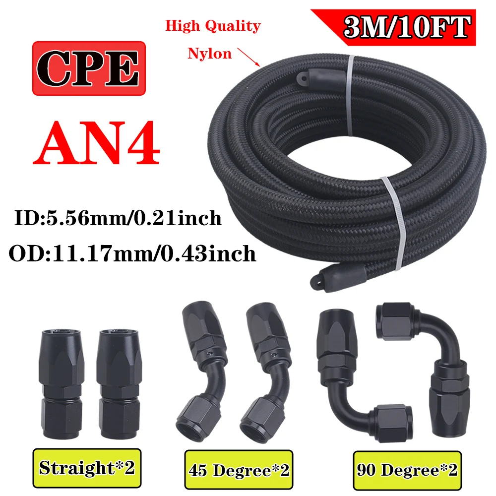 Автомобильный топливный шланг AN4 AN6 AN8 AN10, шланг для нефти и газа, нейлоновый, стальной Плетеный трубопровод CPE, радиатор, тормозной шланг, топливная труба в комплекте с 6 шт. Swi
Автомобильный топливный шланг AN4 AN6 AN8 AN10, шланг для нефти и газа, нейлоновый, стальной Плетеный трубопровод CPE, радиатор, тормозной шланг, топливная труба в комплекте с 6 шт. Swi