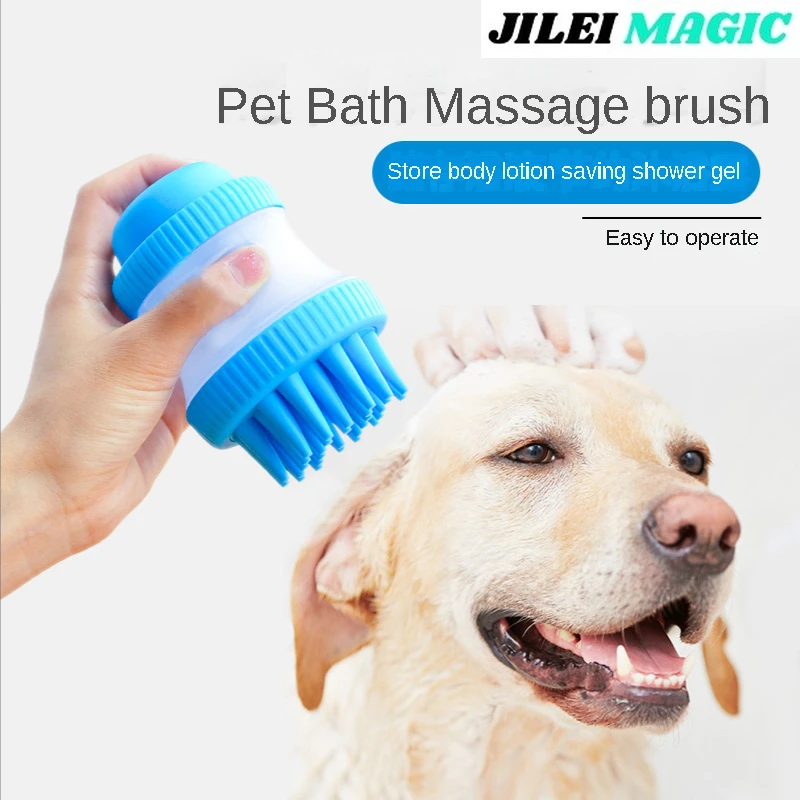 JILEI MAGIC Pet Bath Brush Dog Massage Artifact Bath Brush Dog Bath with A Brush To Massage The Cat To Wash The Cat Brush
JILEI MAGIC Pet Bath Brush Dog Massage Artifact Bath Brush Dog Bath with A Brush To Massage The Cat To Wash The Cat Brush