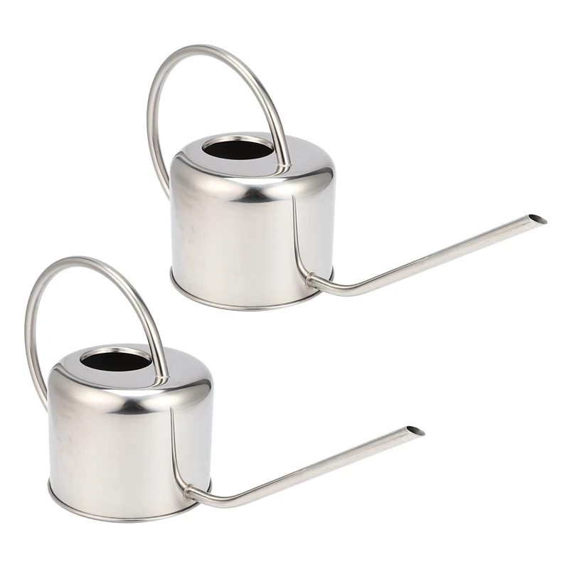 2X European Gardening Watering Can Pot Stainless Steel 900Ml Household Shower Pot Small Watering Flower
2X European Gardening Watering Can Pot Stainless Steel 900Ml Household Shower Pot Small Watering Flower