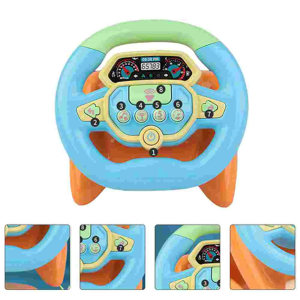 Toy Driving Kids Steering Wheel Toys Children Car Driver Baby Plaything Educational Cartoon Play Pretend Learning Activity
Toy Driving Kids Steering Wheel Toys Children Car Driver Baby Plaything Educational Cartoon Play Pretend Learning Activity