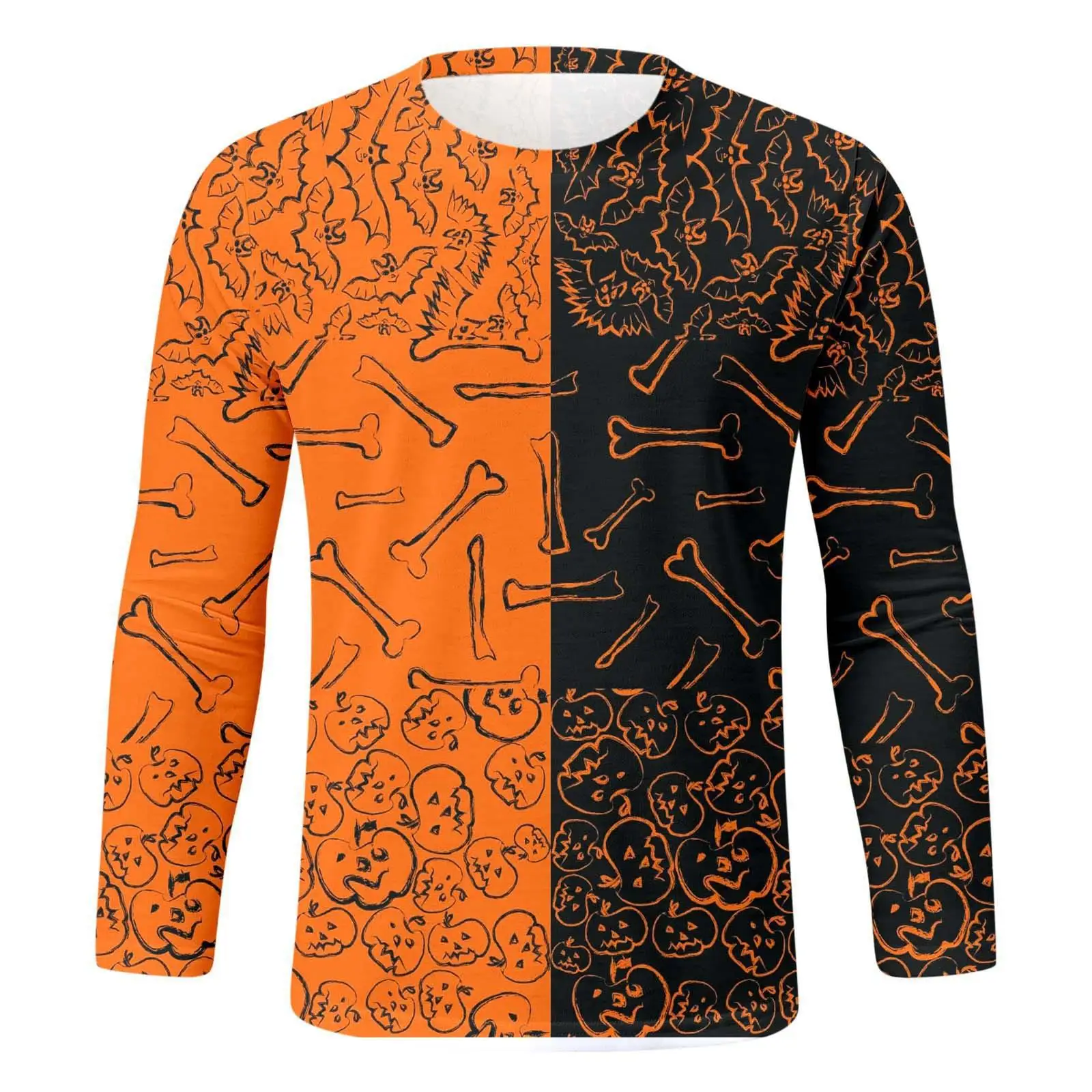 New Halloween 3D Horror Pumpkin Collection Printed Graphic t shirts Street Trend O-Neck Long Sleeve Unisex T-shirts y2k tops
New Halloween 3D Horror Pumpkin Collection Printed Graphic t shirts Street Trend O-Neck Long Sleeve Unisex T-shirts y2k tops