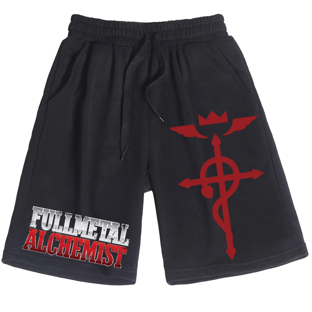 Japanese Cool Anime Fullmetal Alchemist Logo Print Cotton Short Pants Casual Men Women Pants
Japanese Cool Anime Fullmetal Alchemist Logo Print Cotton Short Pants Casual Men Women Pants