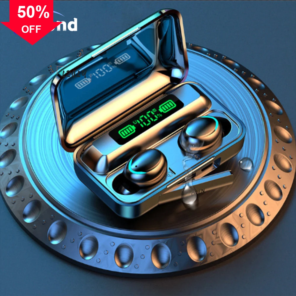 LZQLY Wireless Earbuds TWS Bluetooth 5.0 Earphones Charging Box 9D Stereo Headphone Sports Waterproof Headsets With Microphone
LZQLY Wireless Earbuds TWS Bluetooth 5.0 Earphones Charging Box 9D Stereo Headphone Sports Waterproof Headsets With Microphone