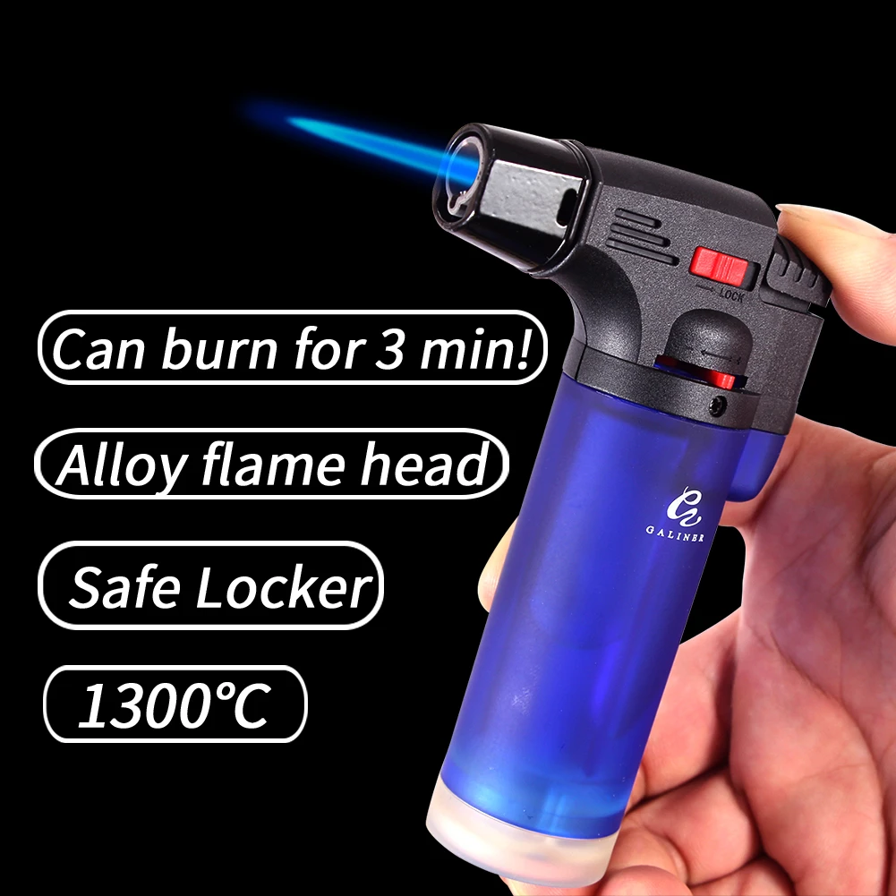 Plastic 1 Jet Cigar Lighter Gas Fire Starter 1300C Blue Flame Spray Gun Butane Torch Lighters Gadgets 1 PC Color Random Color
Plastic 1 Jet Cigar Lighter Gas Fire Starter 1300C Blue Flame Spray Gun Butane Torch Lighters Gadgets 1 PC Color Random Color