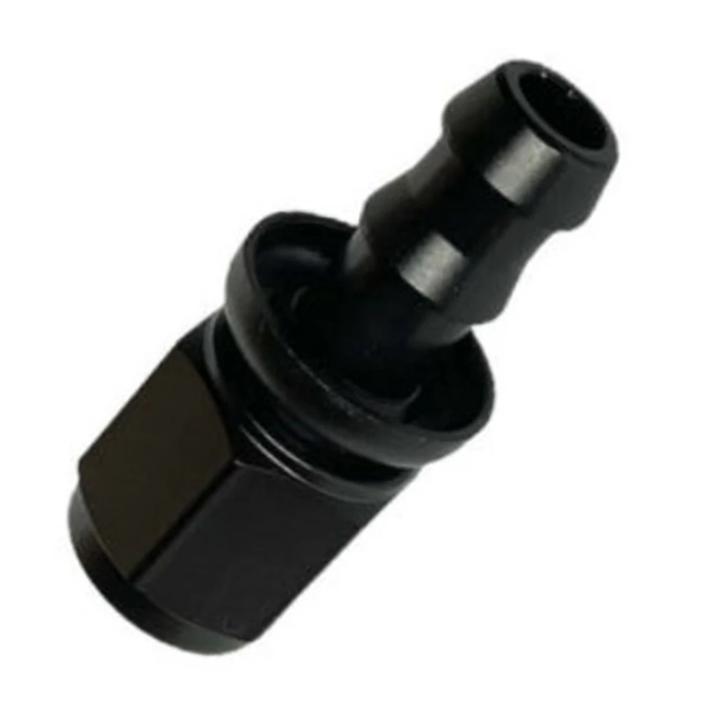 1*Adapter Swivel Fitting Anodized Aluminum Alloy 6AN AN6 Female To 3/8 Straight Push Barb Hose Adapter (DC-AN6-0 Degree Black)
1*Adapter Swivel Fitting Anodized Aluminum Alloy 6AN AN6 Female To 3/8 Straight Push Barb Hose Adapter (DC-AN6-0 Degree Black)